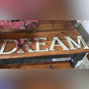 Pottery Barn kids dream sign